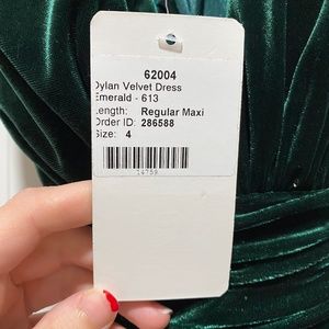 Revelry Dylan Velvet Dress